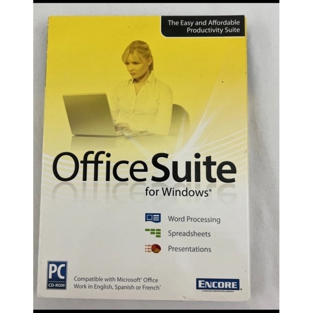 Encore Office Suite For Windows PC CD-ROM